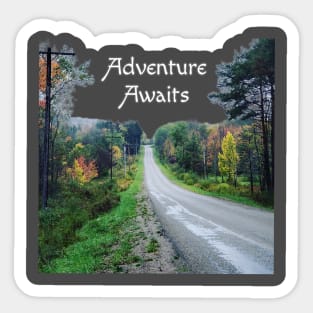 Adventure Awaits by BrokenTrophies Sticker